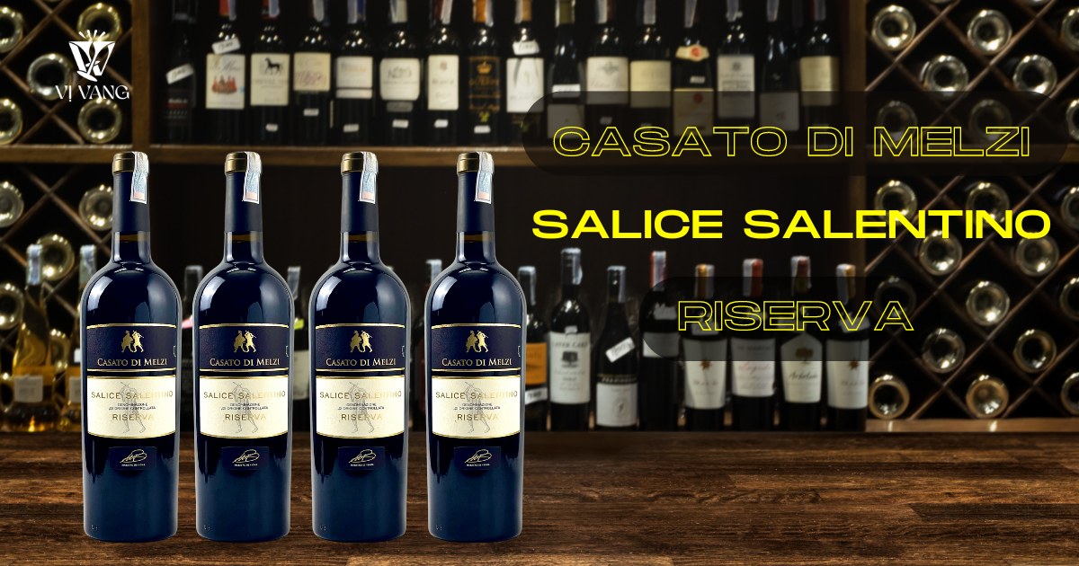 Rượu vang Salice Salentino Riserva DOC